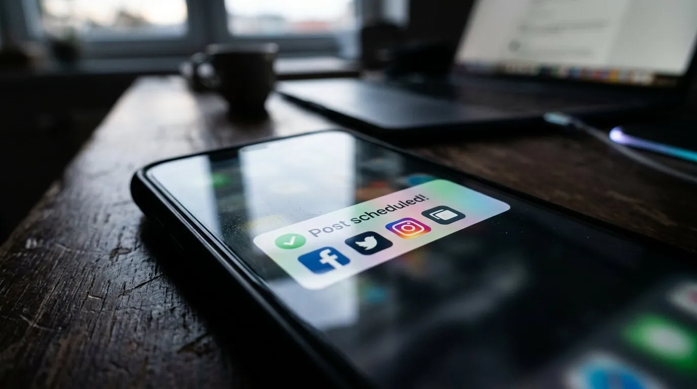 Comparison chart of Publer versus Buffer, Hootsuite, and Later for social media scheduling